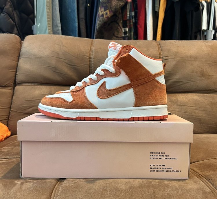 Vintage Nike Sb Dunk High Syracuse 2005 Edition Size 8 5