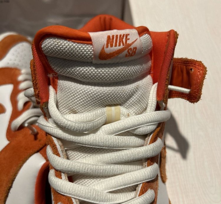 Vintage Nike Sb Dunk High Syracuse 2005 Edition Size 8 5