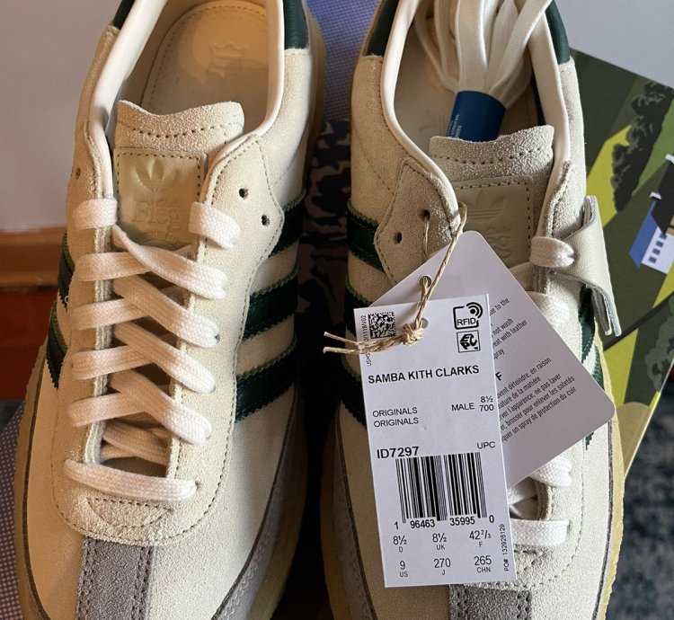 Kith 8th Street Samba By Ronnie Fieg Chalk White