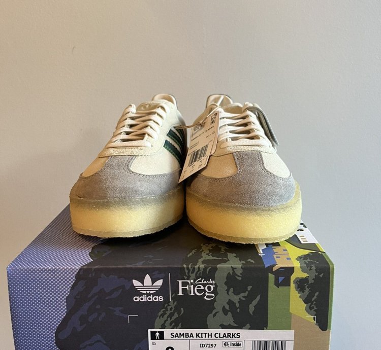 Kith 8th Street Samba By Ronnie Fieg Chalk White