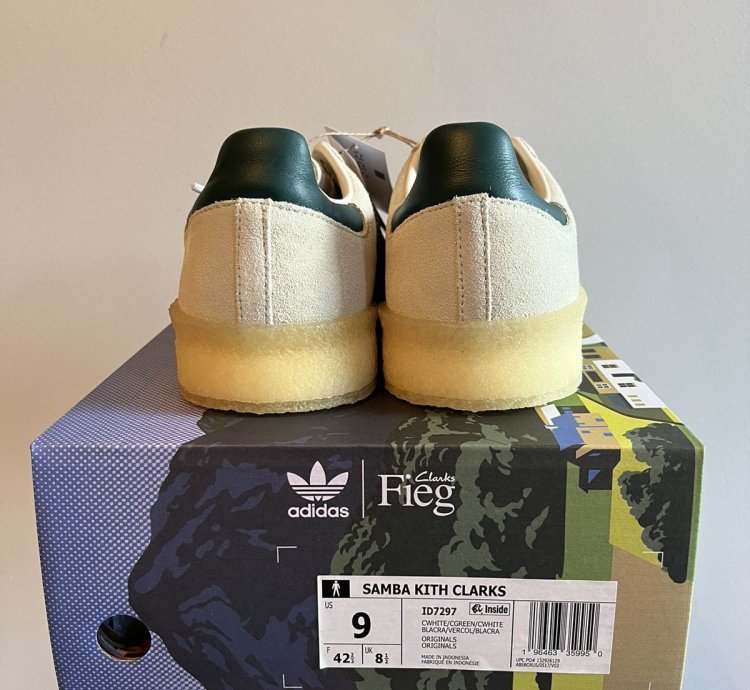 Kith 8th Street Samba By Ronnie Fieg Chalk White