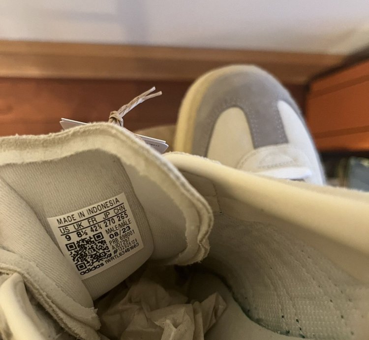 Kith 8th Street Samba By Ronnie Fieg Chalk White