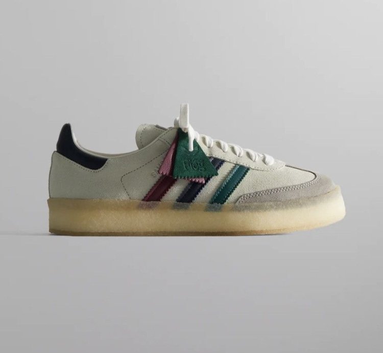 Kith 8th Street Samba Ronnie Fieg Chalk White Kithmas Sz 11