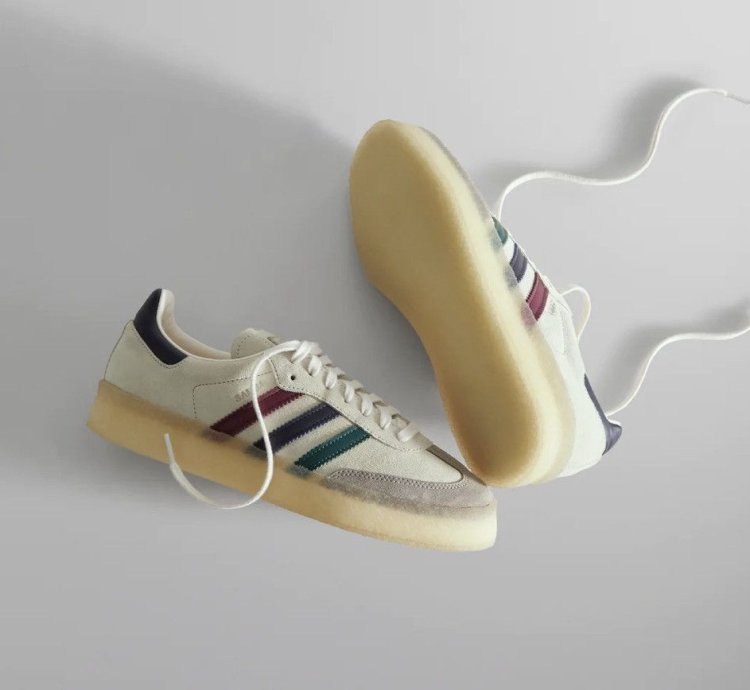 Kith 8th Street Samba Ronnie Fieg Chalk White Kithmas Sz 11