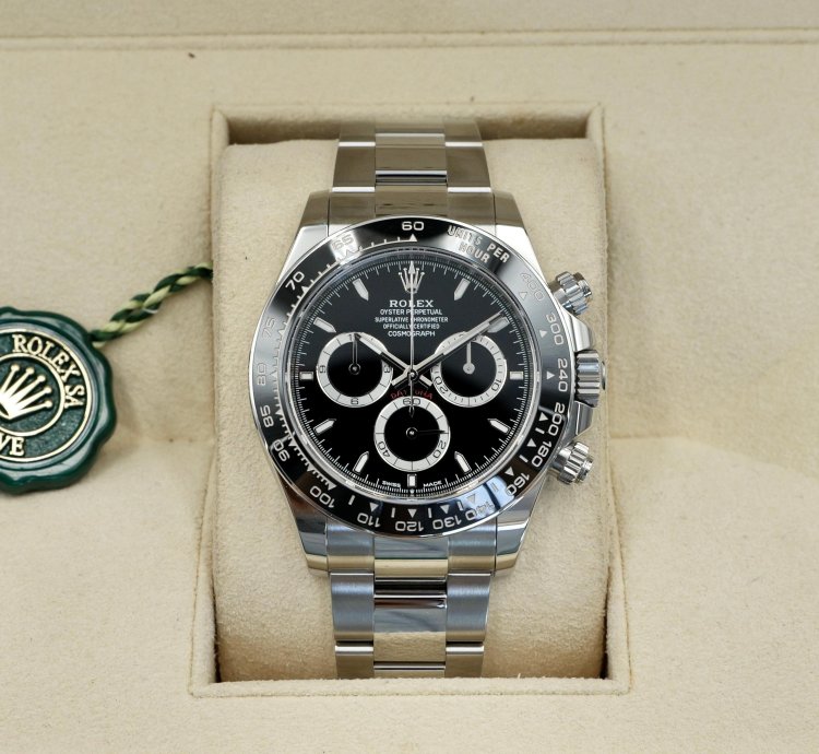 Rolex Daytona Black Dial 126500ln Full Set 2024