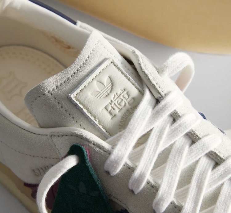 Kith 8th Street Samba Ronnie Fieg Chalk White Kithmas Sz 9