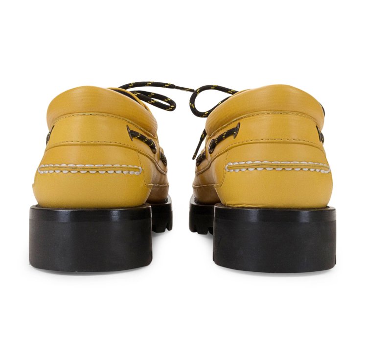 Yellow Summerland Boat Shoes Size 7 40