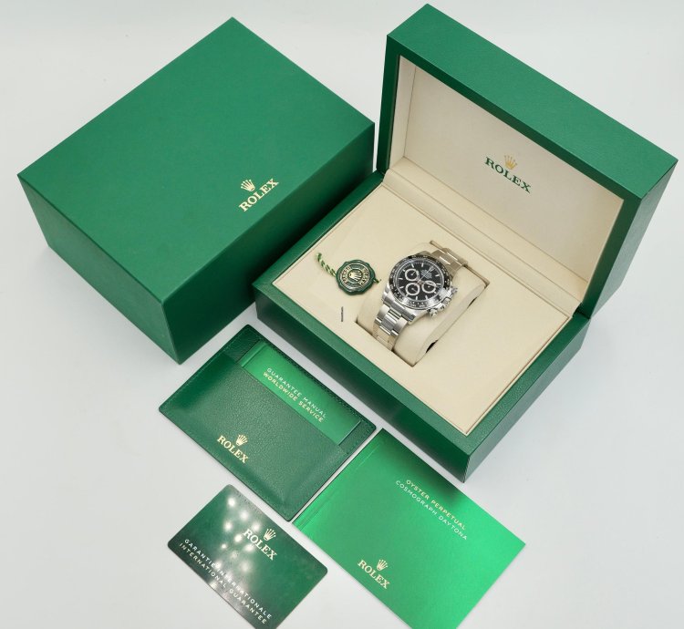 Rolex Daytona Black Dial 126500ln Full Set 2025