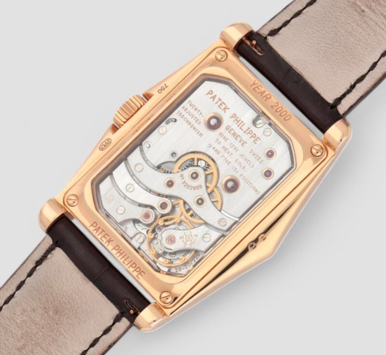 Patek Philippe Gondolo 10 Day 5100r Year 2000 Power Reserve 18k Rose Gold