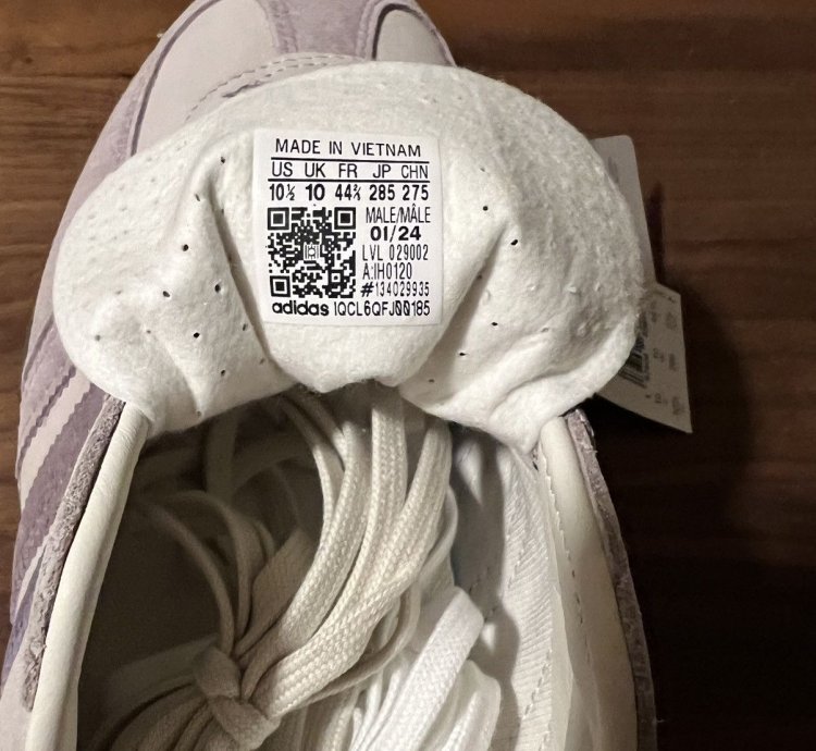 Kith Adidas Gazelle Indoor Ash Purple Ice Purple Gum