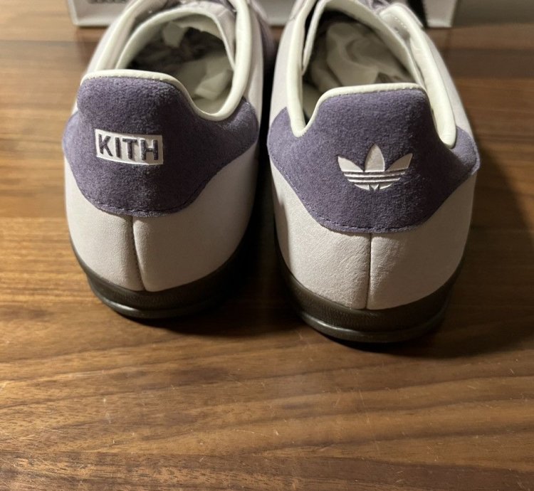 Kith Adidas Gazelle Indoor Ash Purple Ice Purple Gum