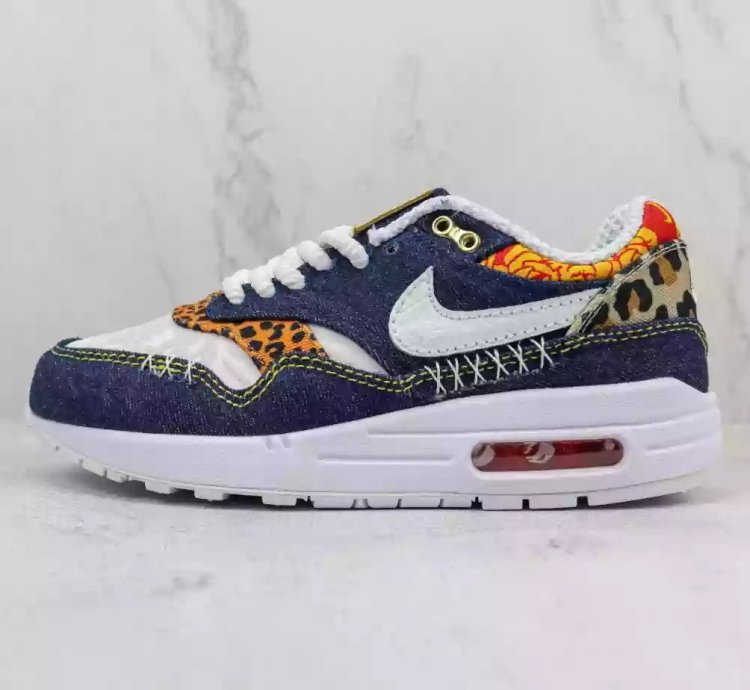Nike Air Max 1 Premium denim Leopard