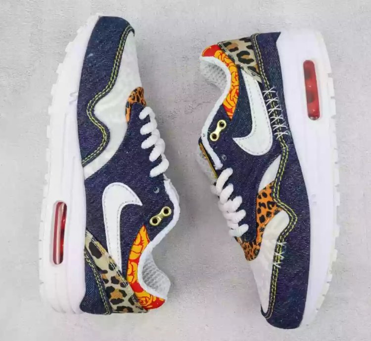 Nike Air Max 1 Premium denim Leopard