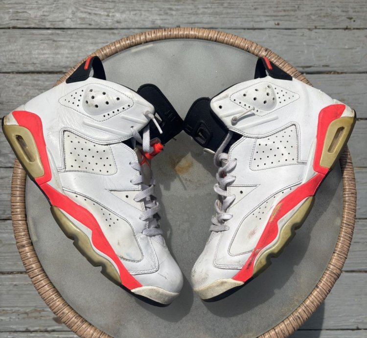 Air Jordan 6 White Infrared