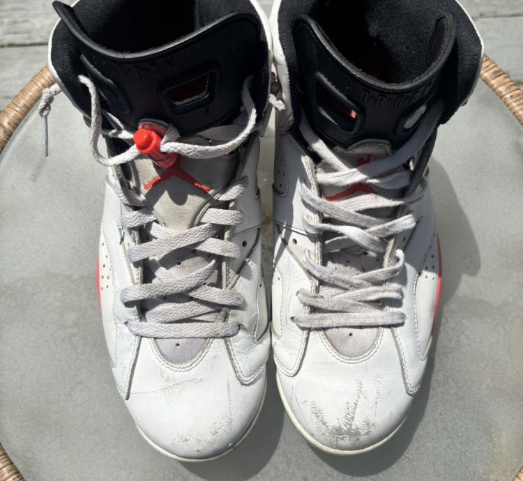 Air Jordan 6 White Infrared