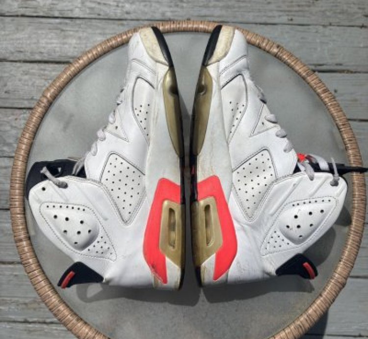 Air Jordan 6 White Infrared