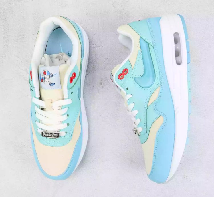 Nike Air Max 1 Puerto Rico Blue Gale