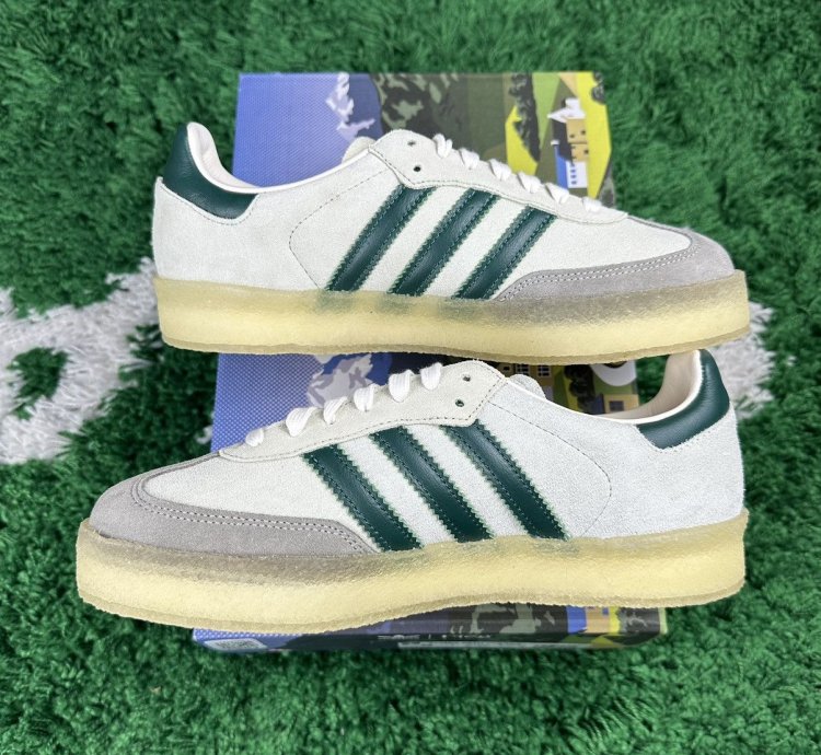 Kith Clarks Samba 8th Street Green
