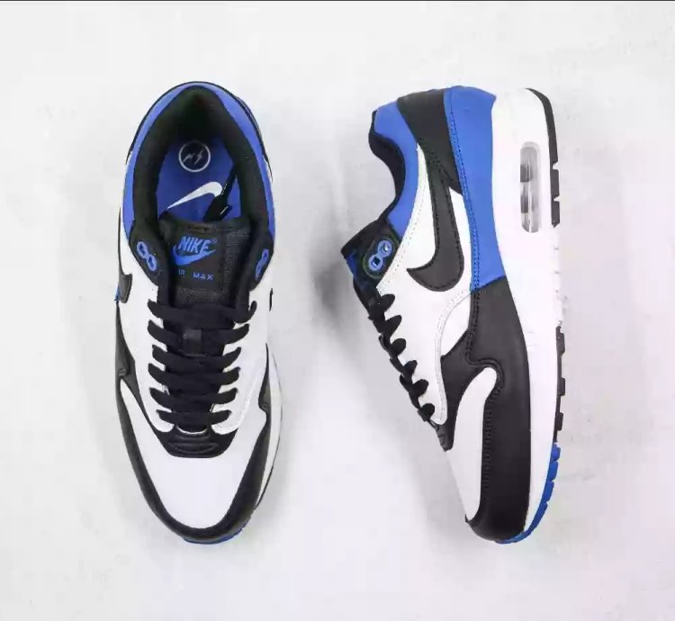 Nike Air Max 1 Summit White Black Blue