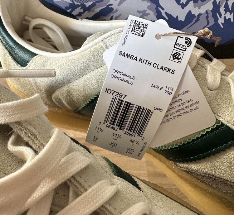 Kith Clarks Sambas