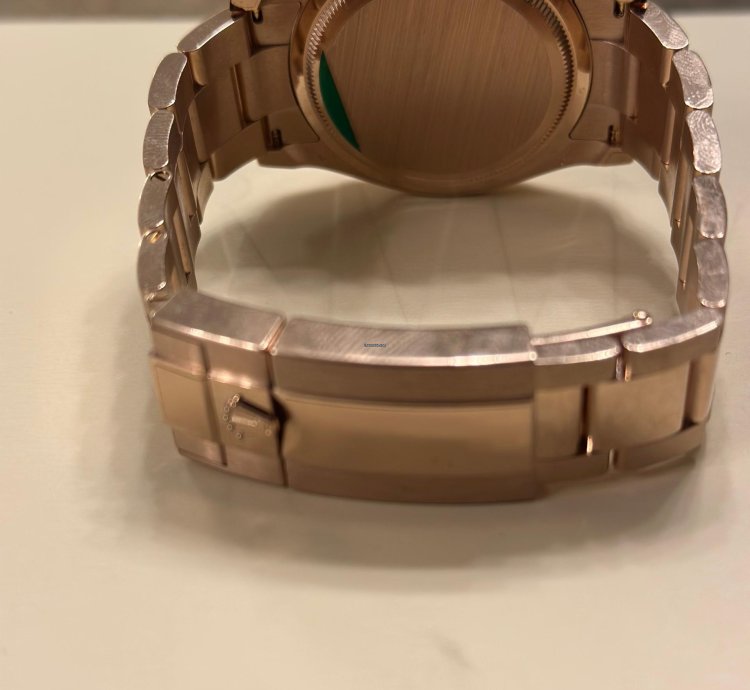 Rolex Daytona Black Dial Diamonds Rose Gold
