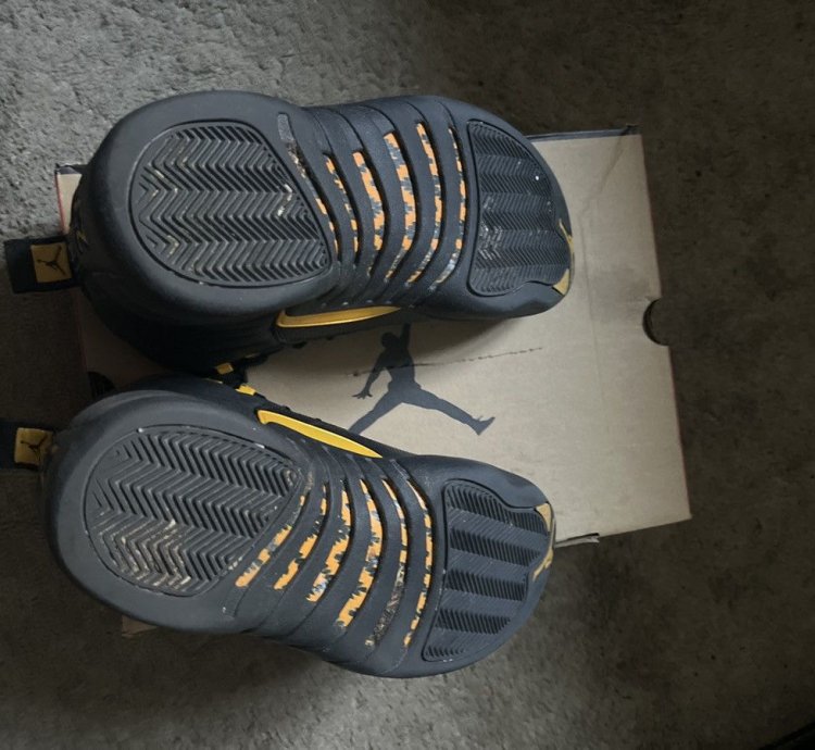 Air Jordan 12 Black Taxi