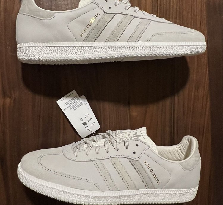 Kith Classics Adidas Originals Samba Cloud White Size 11