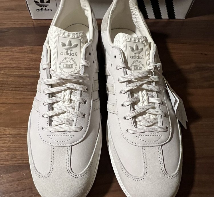 Kith Classics Adidas Originals Samba Cloud White Size 11