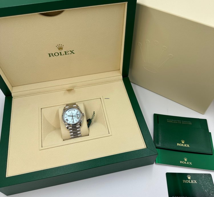 Rolex Day-date 40 228236 Ice Blue Roman