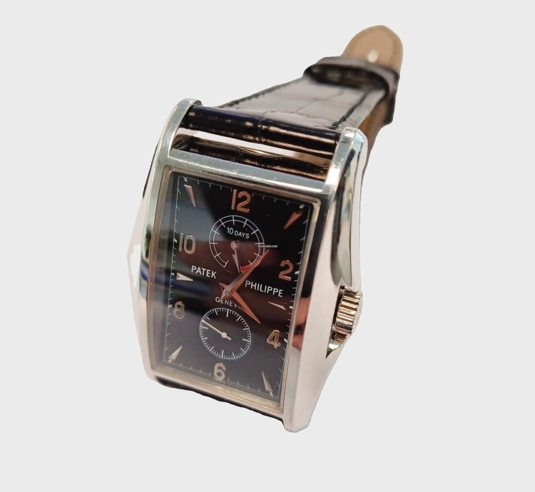 Patek Philippe Gondolo Power Reserve 10 Recently Serviced New Strap Original Box And Papers