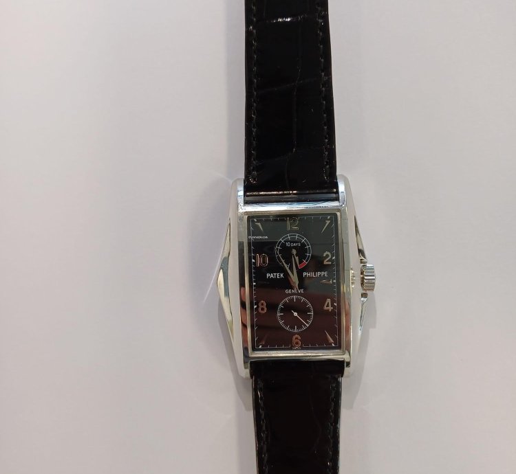 Patek Philippe Gondolo Power Reserve 10 Recently Serviced New Strap Original Box And Papers