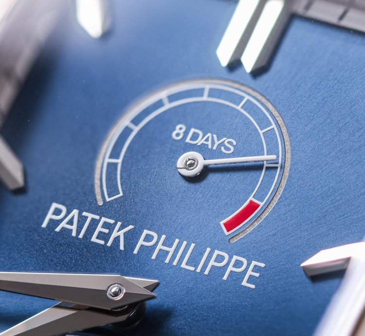 Patek Philippe Gondolo Ref 5200g-001 18k White Gold Blue Dial Box Papers Bj 2015 Pp Service 2025