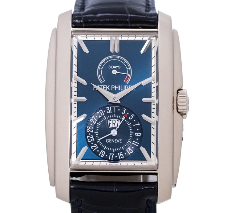 Patek Philippe Gondolo Ref 5200g-001 18k White Gold Folding Clasp Box Papers Bj 2016 Pp Service 2025