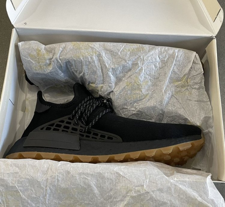 Mint Adidas Pharell Hu Trail Nmd Black