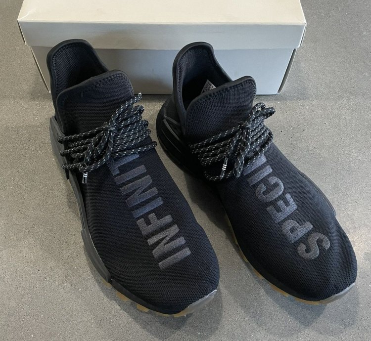 Mint Adidas Pharell Hu Trail Nmd Black