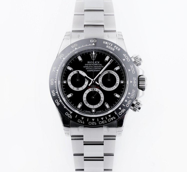 Rolex Daytona Black Dial Ref 116500ln Stainless Steel 2018