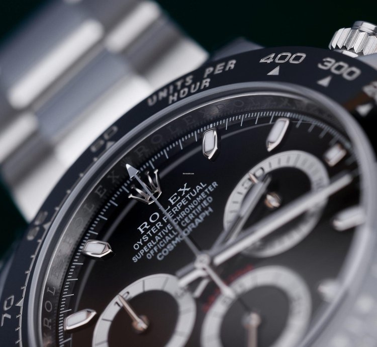 Rolex Daytona Black Dial Ref 116500ln Stainless Steel 2018