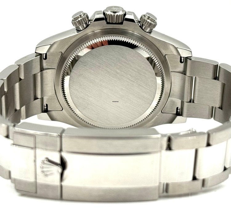 Rolex Daytona Black Dial Stainless Steel Bracelet 126500ln Unworn 2024