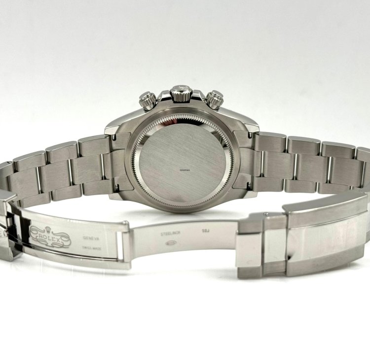 Rolex Daytona Black Dial Stainless Steel Bracelet 126500ln Unworn 2024