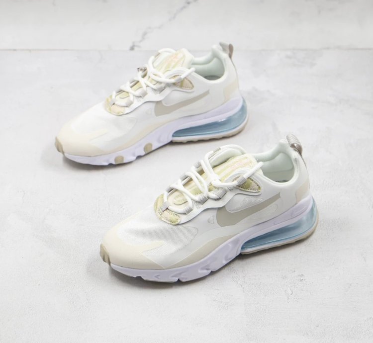 Nike Air Max 270 React Summit White Orewood Brown