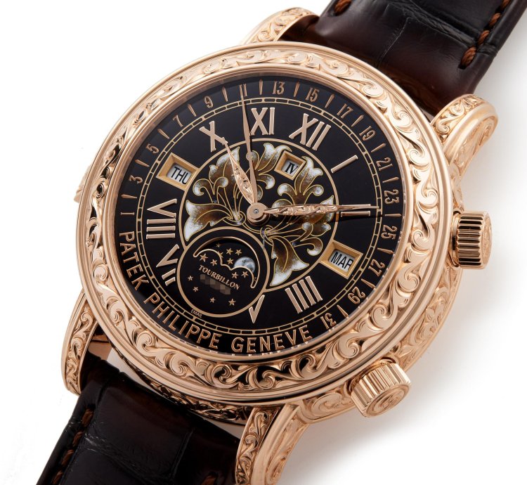 Patek Philippe Grand Complications 18k Rose Gold 6002r-001 - Ats-w007922