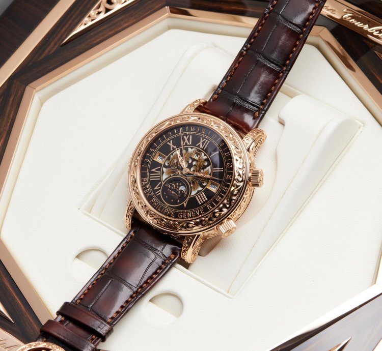 Patek Philippe Grand Complications 18k Rose Gold 6002r-001 - Ats-w007922