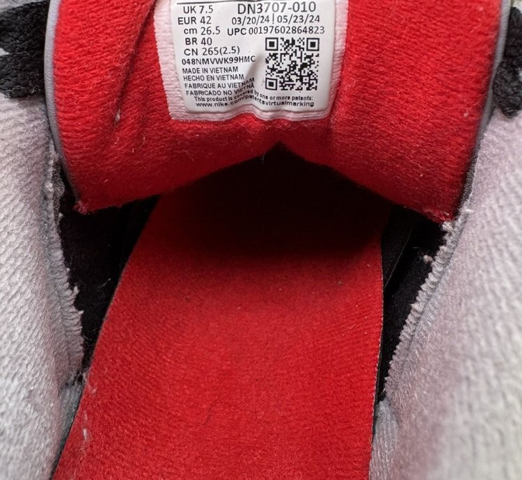 Air Jordan Retro 3 Black Cement 2024 Size 8 5