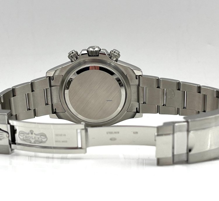 Rolex Daytona Black Dial Stainless Steel Bracelet 126500ln Unworn 2025