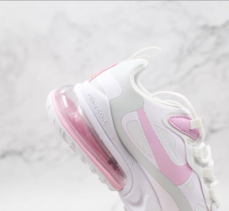 Nike Air Max 270 React White Pink Foam