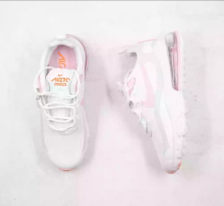 Nike Air Max 270 React White Pink Foam