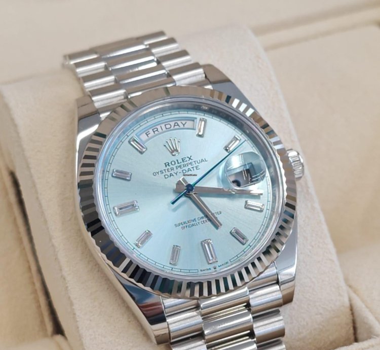 Rolex Day-date 40 228236a Ice Blue