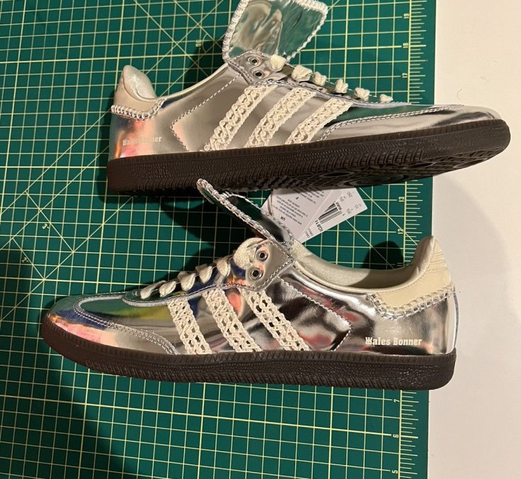 New Sz 11 Wales Bonner Adidas Silver Samba