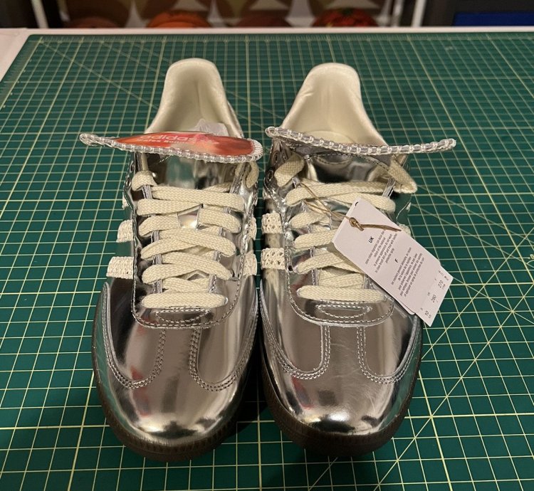New Sz 11 Wales Bonner Adidas Silver Samba