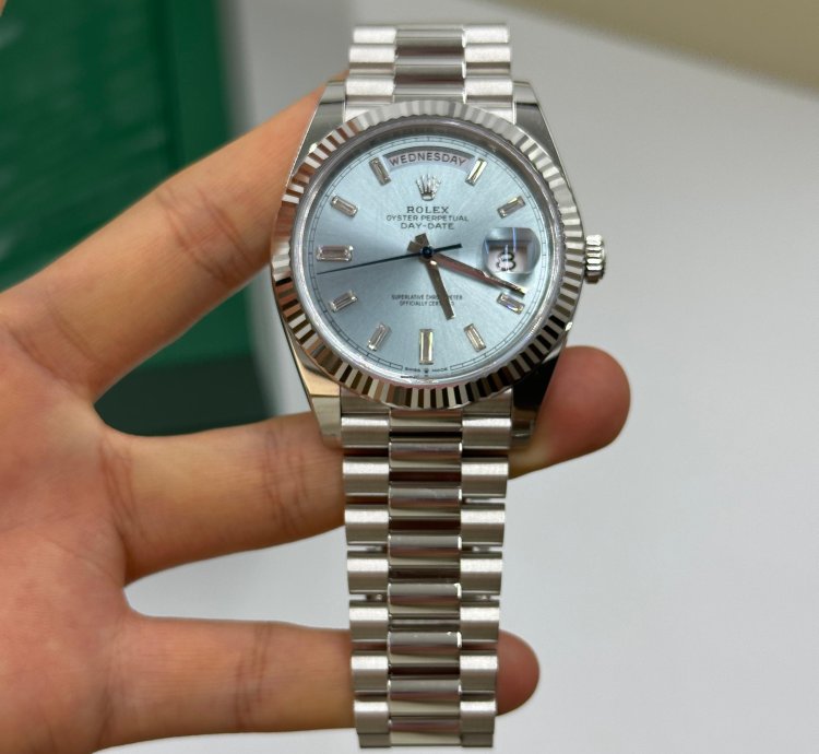 Rolex Day-date 40 228236a Ice Blue
